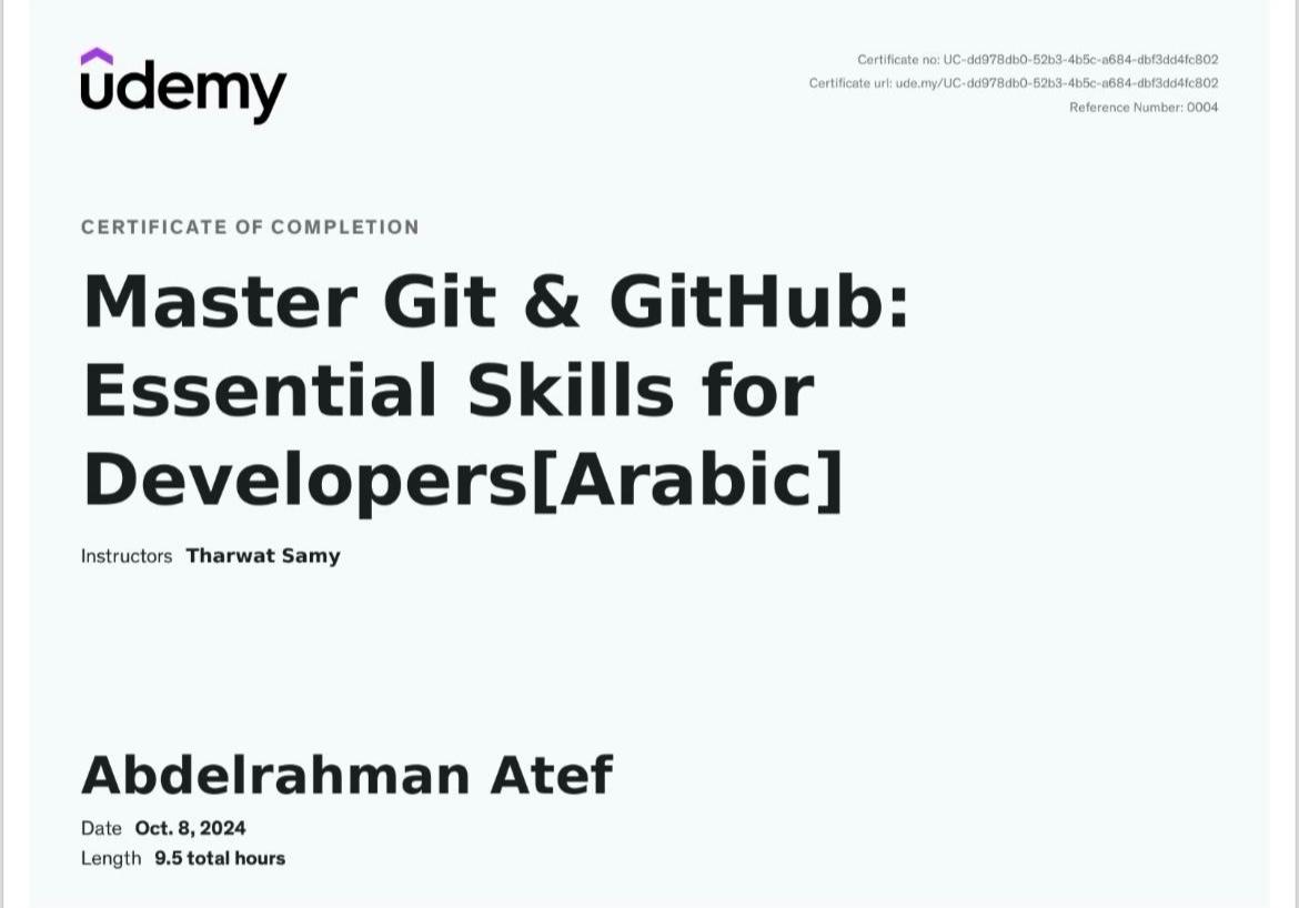 git certificate