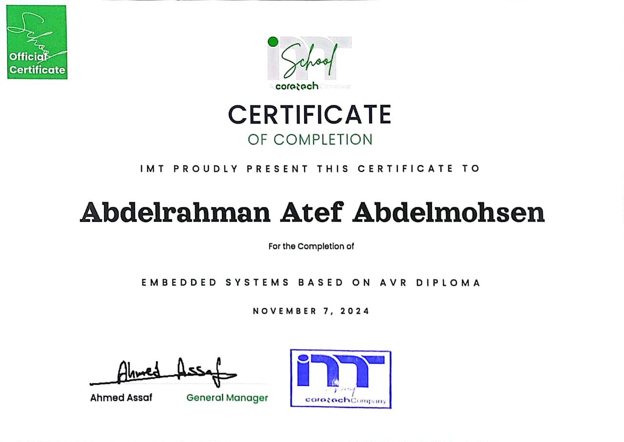 imt certificate