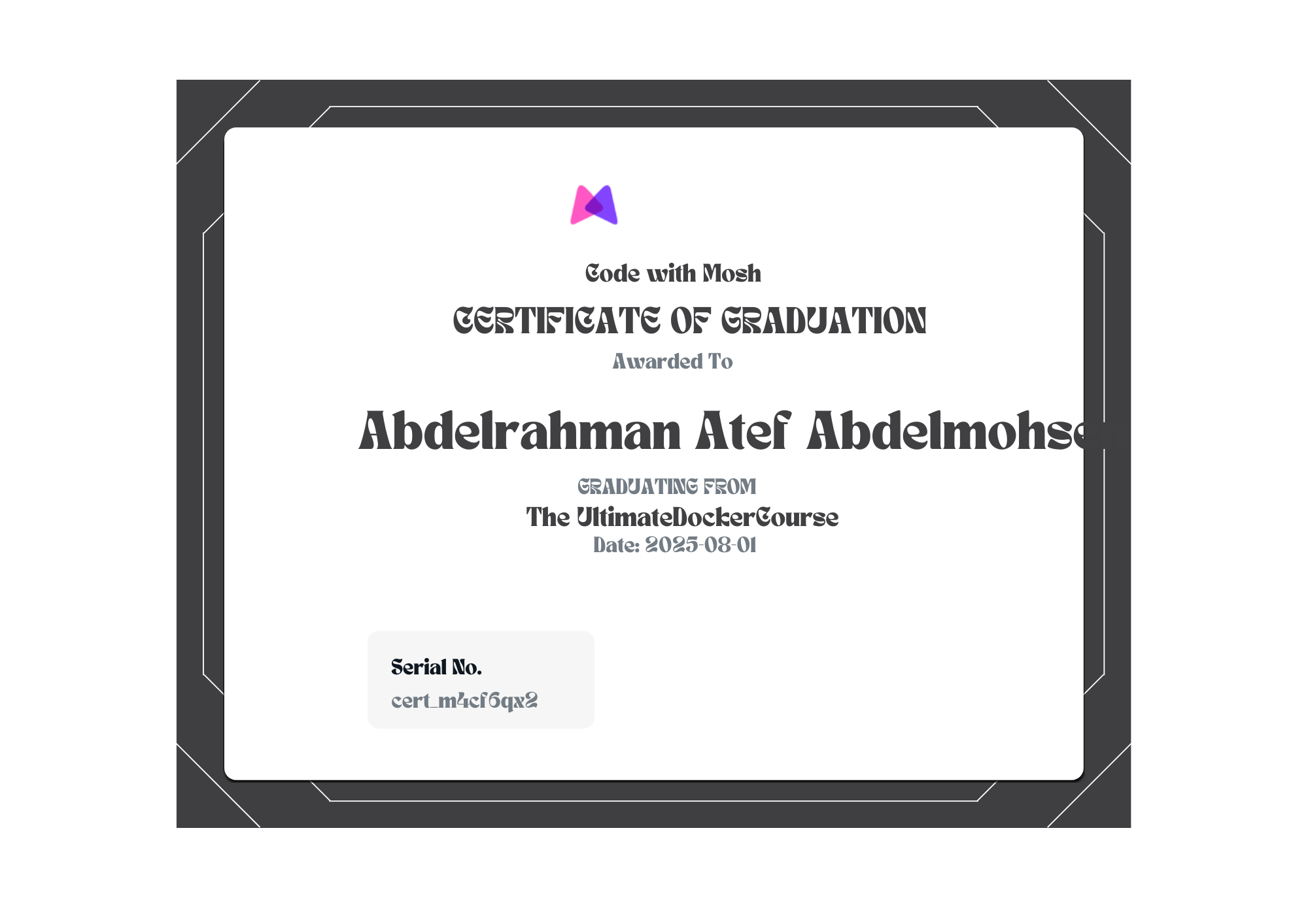 docker certificate